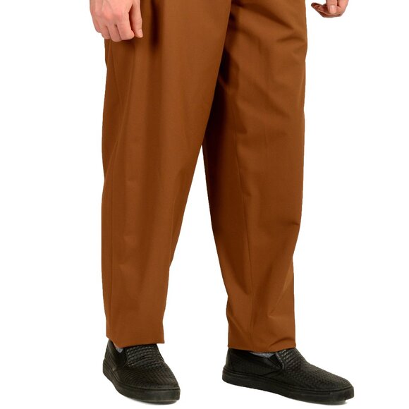 Hugo Boss Men's "P-Phil-PLCWWGPK-253F" Brown Relaxed Fit Pants US 32R IT 48 - Picture 2 of 5